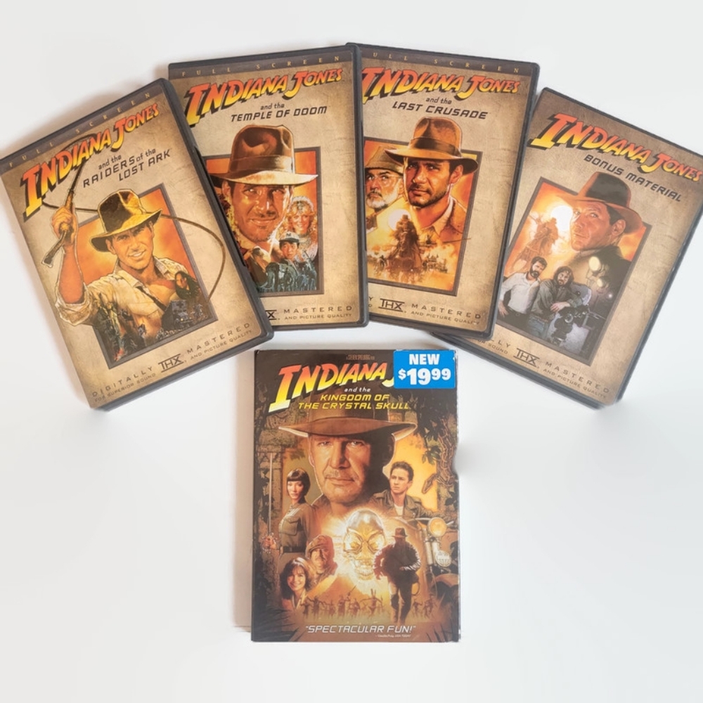 Indiana Jones DVD Movie Set